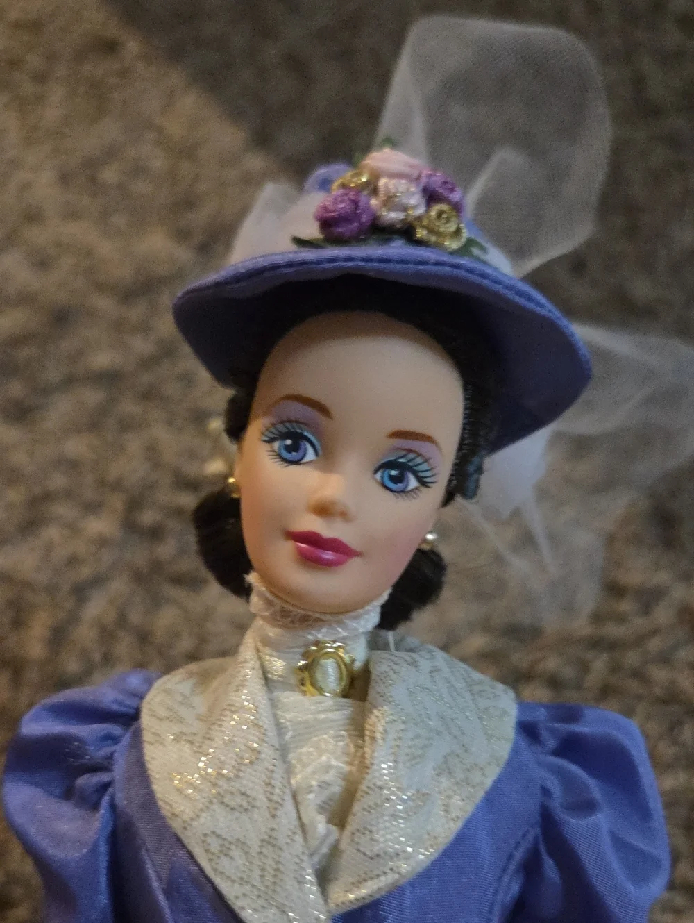Vintage Avon Barbie Doll With Stand